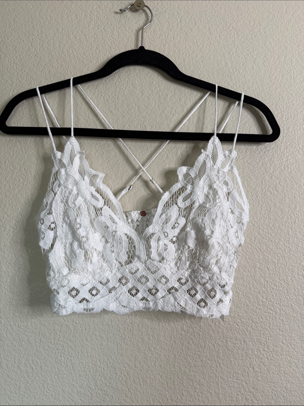 Free People lace Cropped Bralette Top - Women